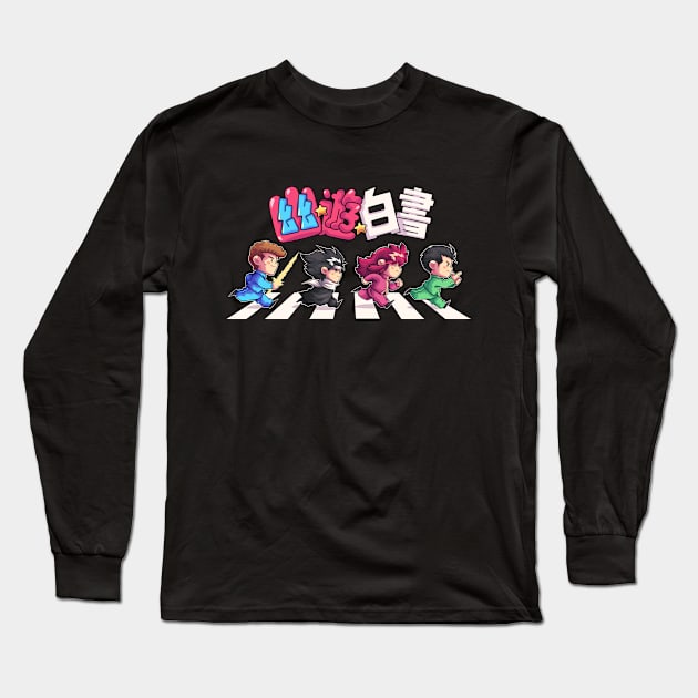 Yu Yu Road Long Sleeve T-Shirt by douglasfeer